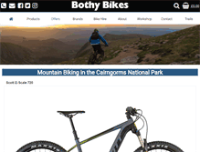 Tablet Screenshot of bothybikes.co.uk